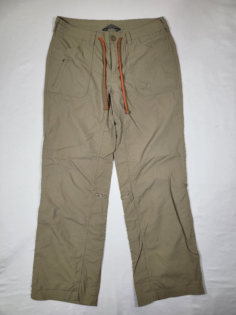 The North Face Horizon II Roll Up Hiking Pants Khaki Tan Women 6 Short CFU1